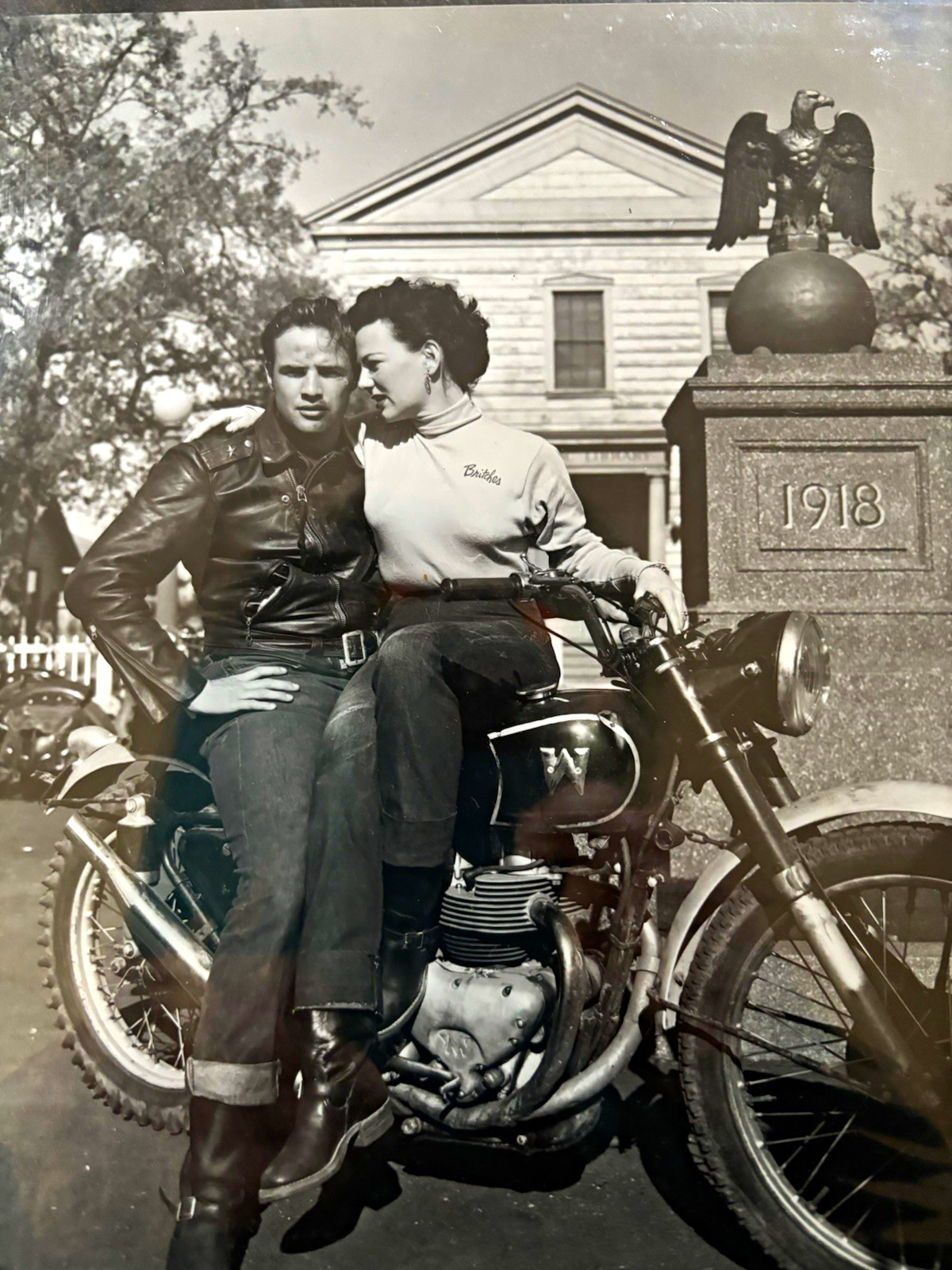 Marlon Brando “THE WILD ONE”Vintage Original Untouched Proof Photo by Lippman