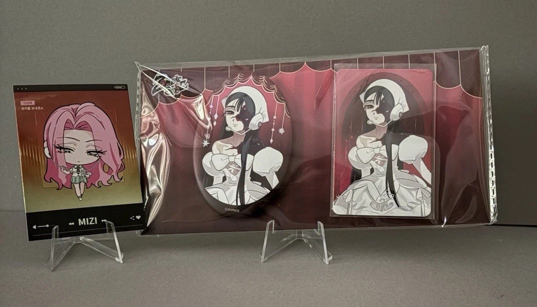 Alien Stage Mizi/Sua Official Fading Youth Zombie Stage Merch Limited