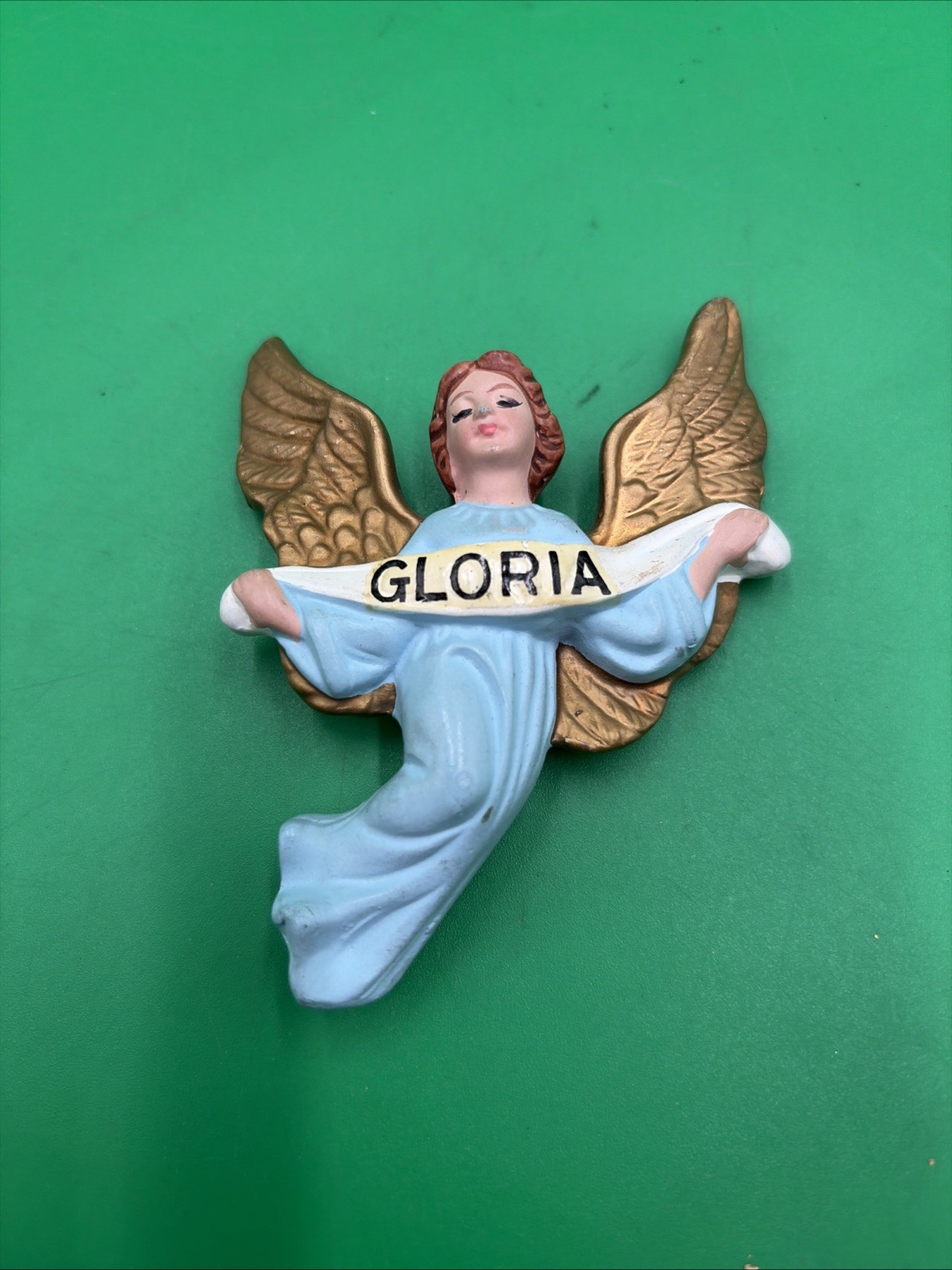 Vintage Gloria Angel 3 Inches Japan Blue Vintage Gloria Angel 3 Inches Japan Blue