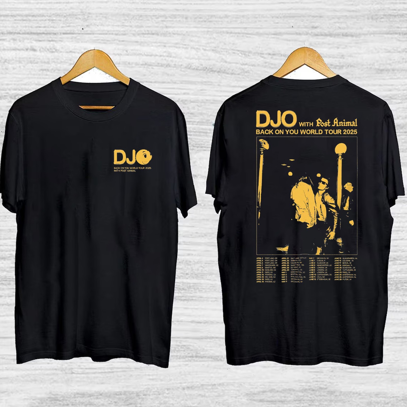 Popular Djo Band Tour 2025 Gift For Fans Unisex S-5XL Shirt 14D904