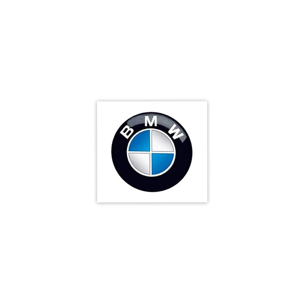 BMW Key FOB Roundel Emblem 11MM 66122155753 Silver 