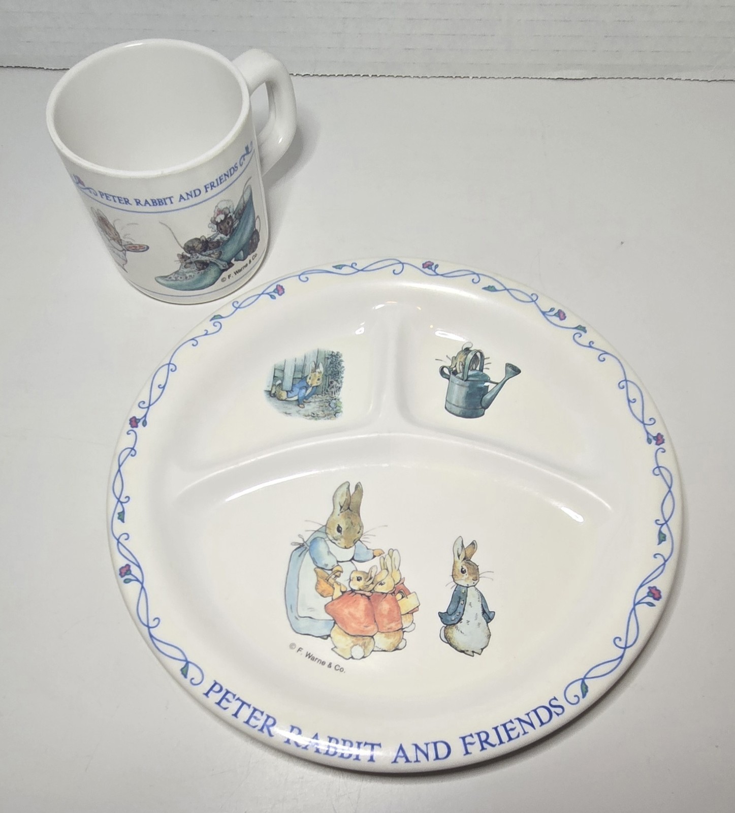 1990 Eden Tea Cup & Plate \