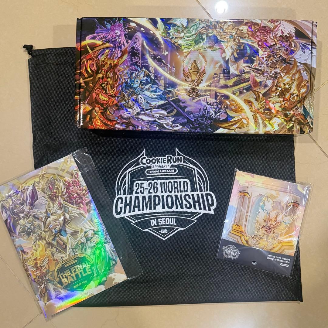 Overseas limited cookie run world championship ship limited MD #4b51ae