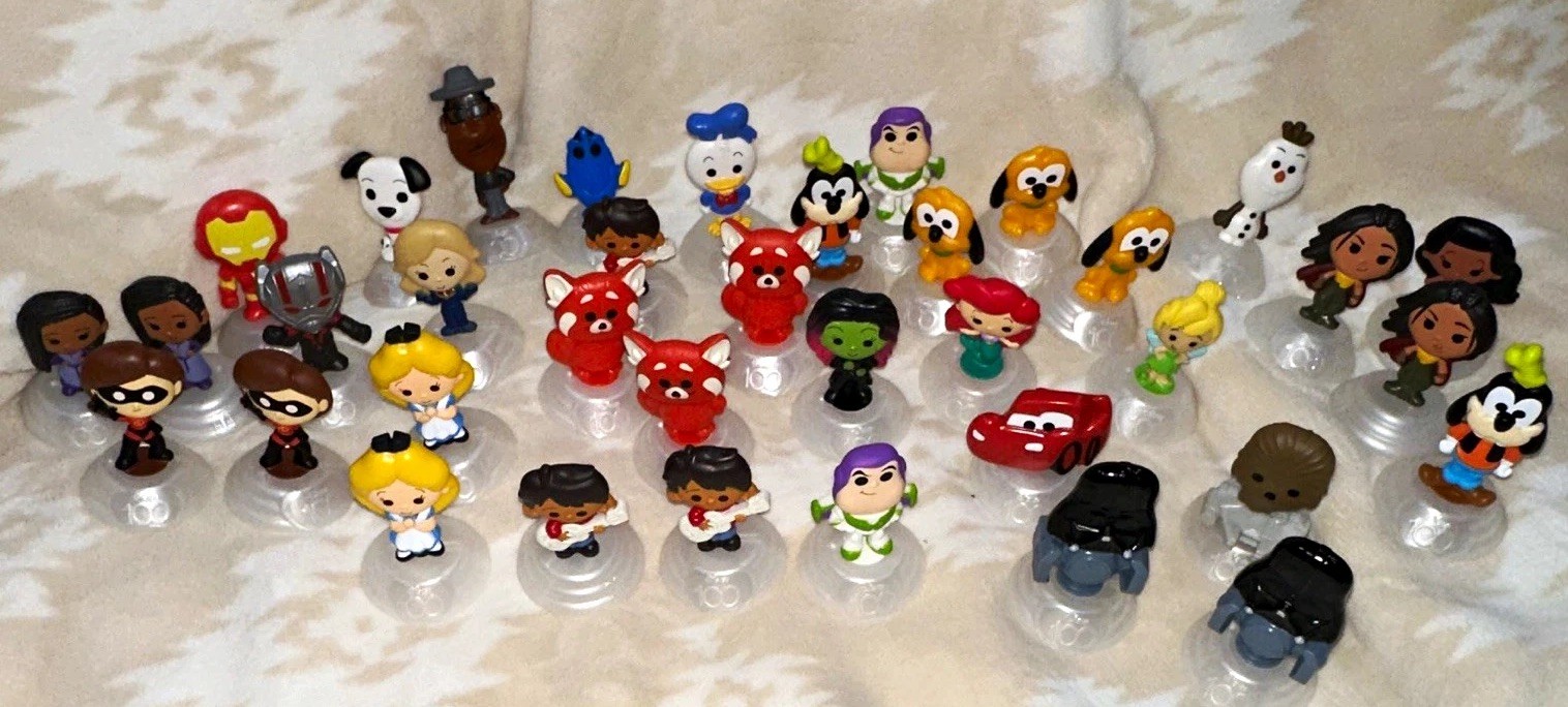 McDonald\'s Disney 100 Happy Meal Mini Figurines Lot of 37 Disney/Pixar/Star Wars McDonald\'s Disney 100 Happy Meal Mini Figurines Lot of 37 Disney/Pixar/Star Wars