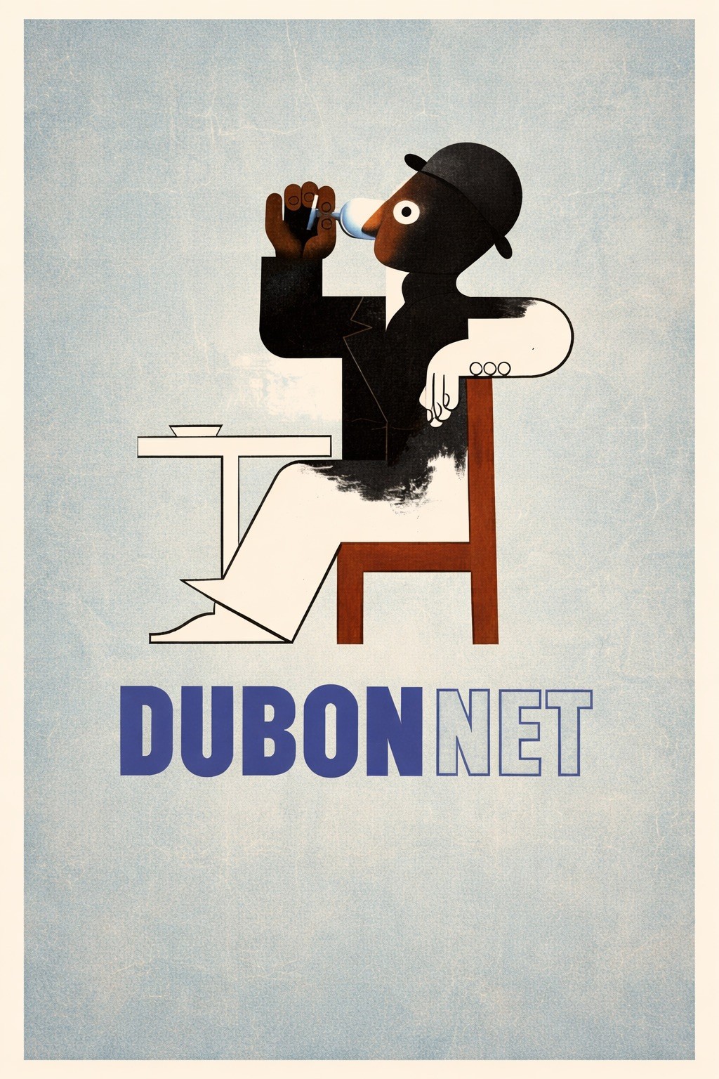 🗞️ Dubonnet Vintage Poster - 24x36” Print - Retro Decor 200gsm Paper🗞️