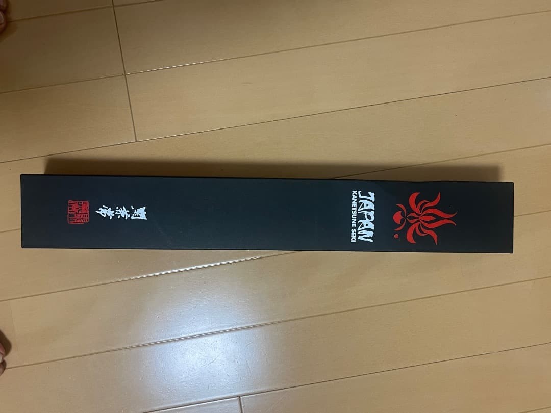 KANETSUNE SEKI Outdoor Knife CW-4 270mm Blade Length Sakura Handle