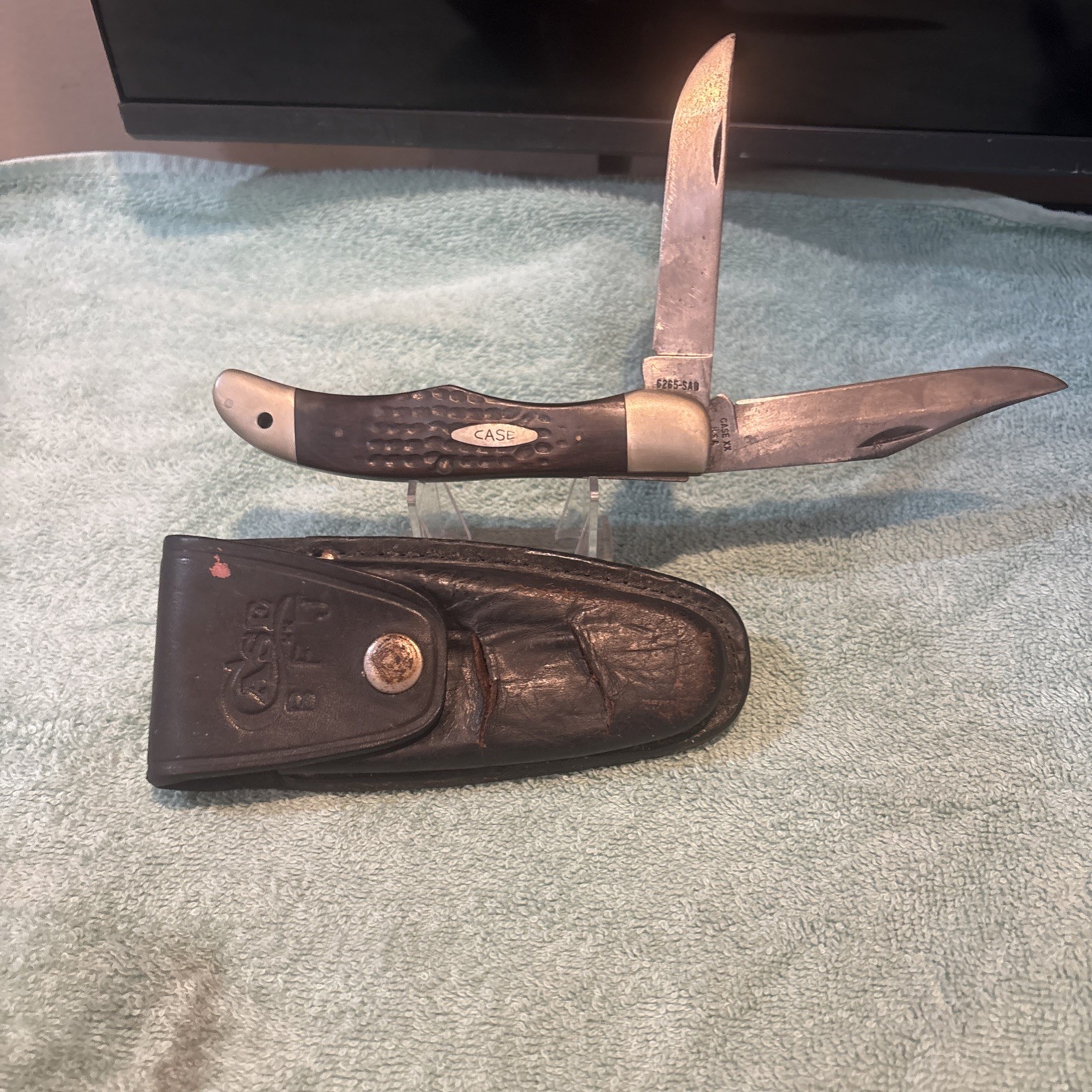 Vintage Case XX 6265 SAB very rare and clean knife with case