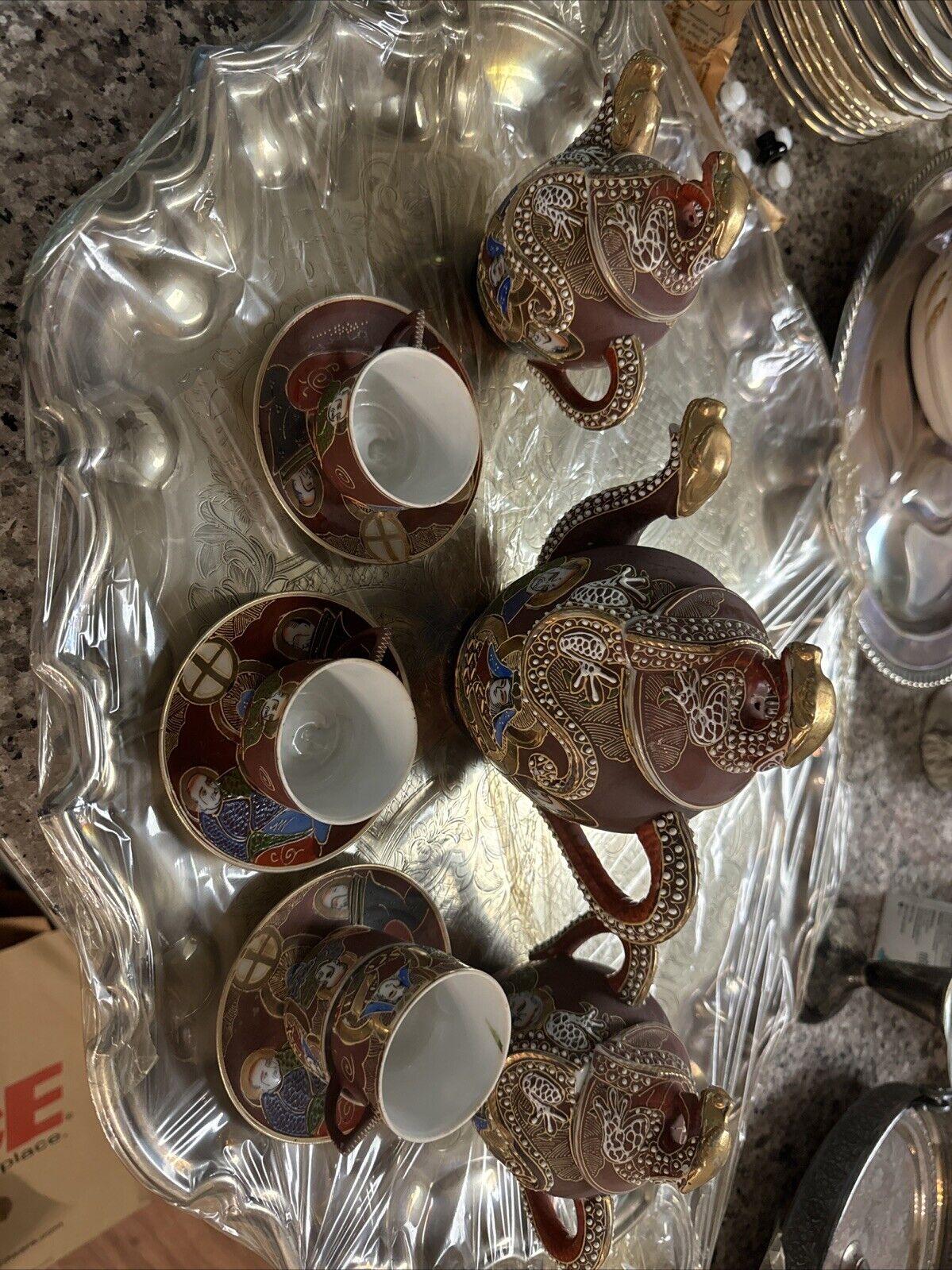 japanese porcelain tea sets vintage