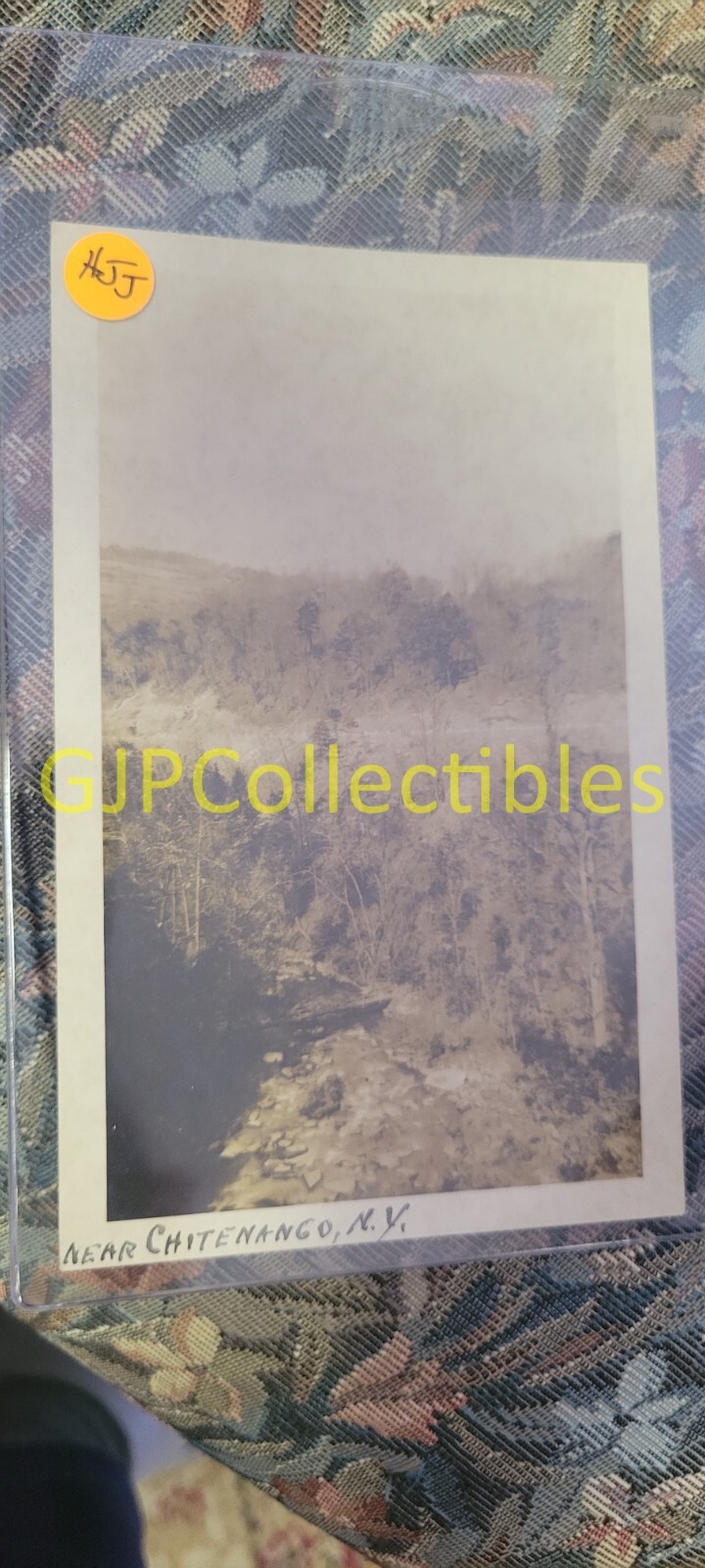 HJJ VINTAGE PHOTOGRAPH Spencer Lionel Adams NEAR CHITENANGO NY
