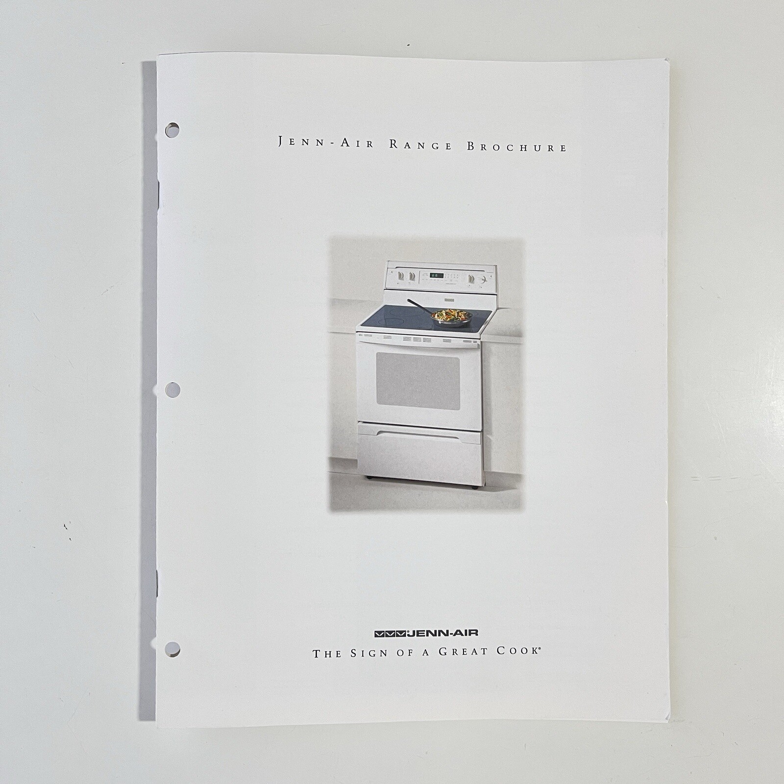 90s JENN AIR Range Brochure Catalog Pamphlet Guide 1997 