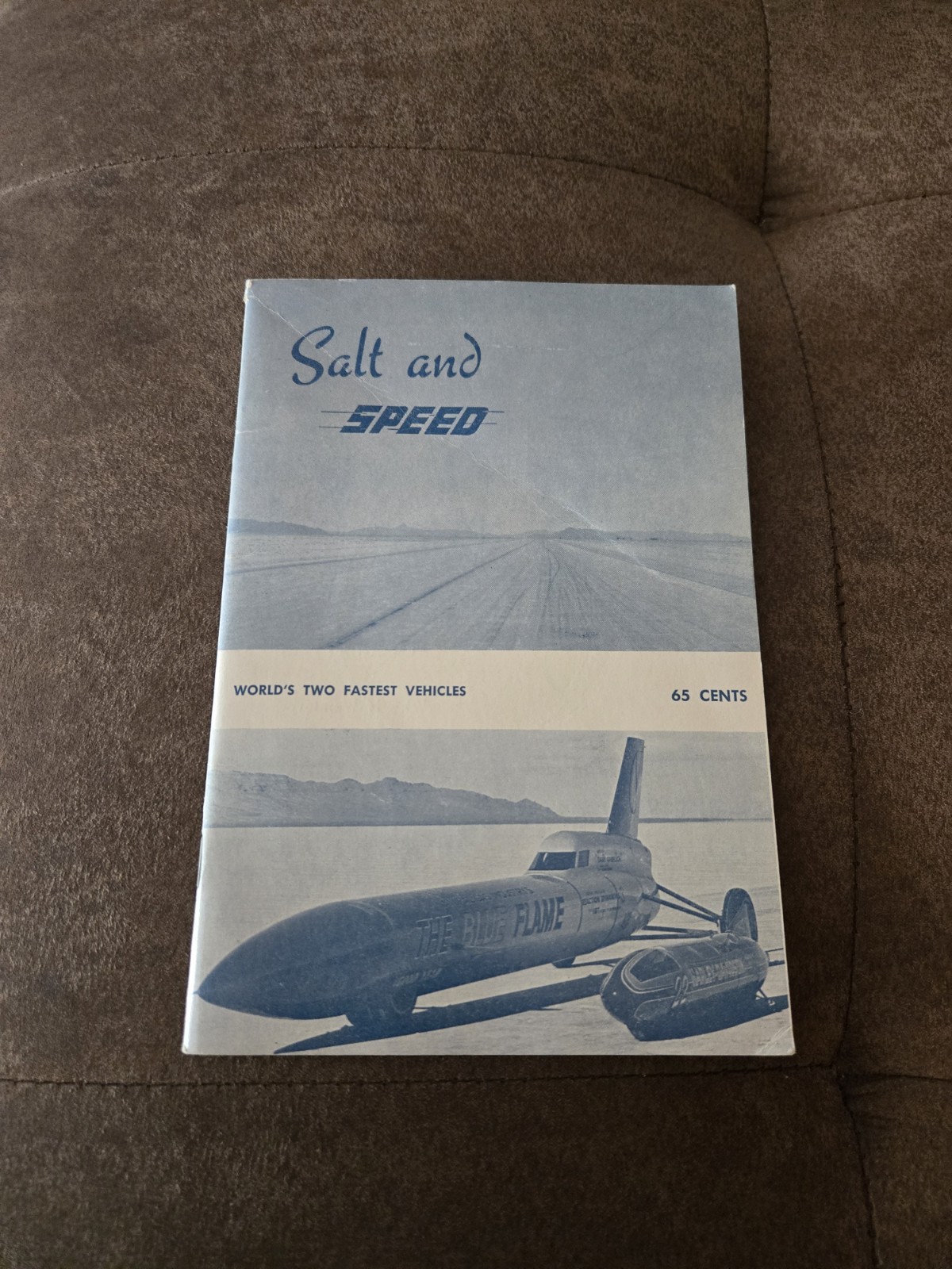 Vtg Salt and Speed Book 1973 Bonneville Speed Worlds Fastest Vehicles Wendover