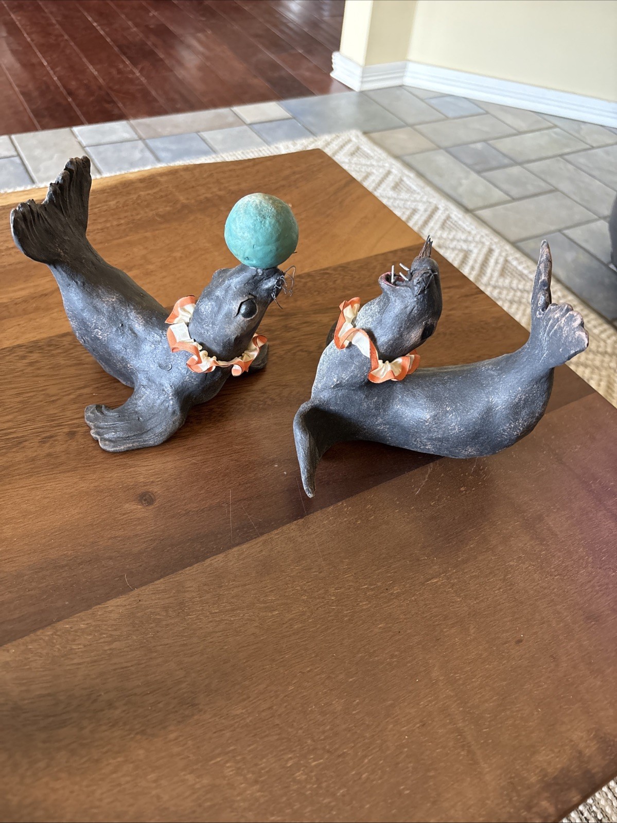 Bethany Lowe Vergie Lightfoot Halloween Seals Set of 2 — Retired 2013