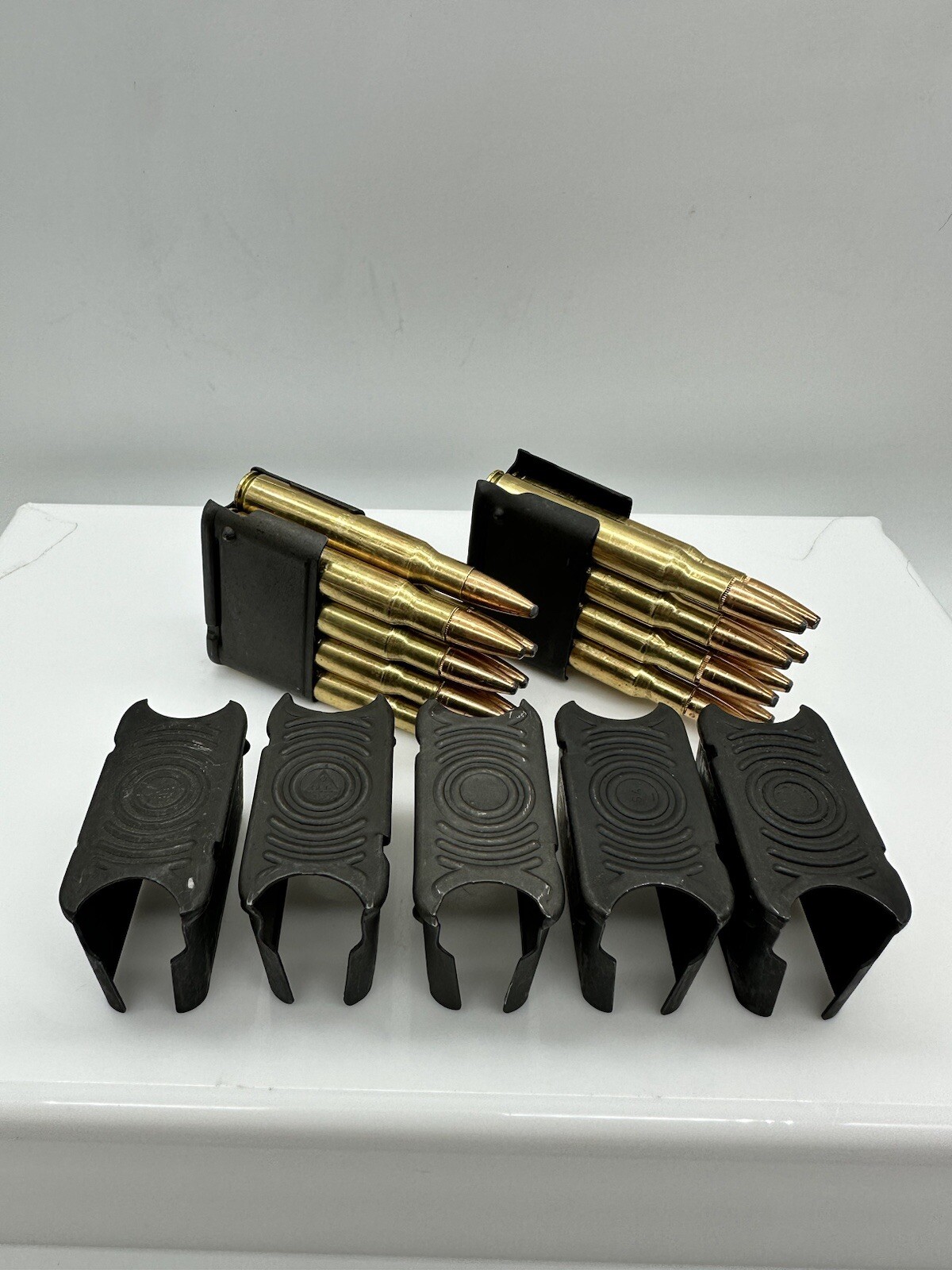 Lot of 6 OG US Surplus USGI Various Makers M1 Garand 30 CAL Embloc Clips Lot of 6 OG US Surplus USGI Various Makers M1 Garand 30 CAL Embloc Clips