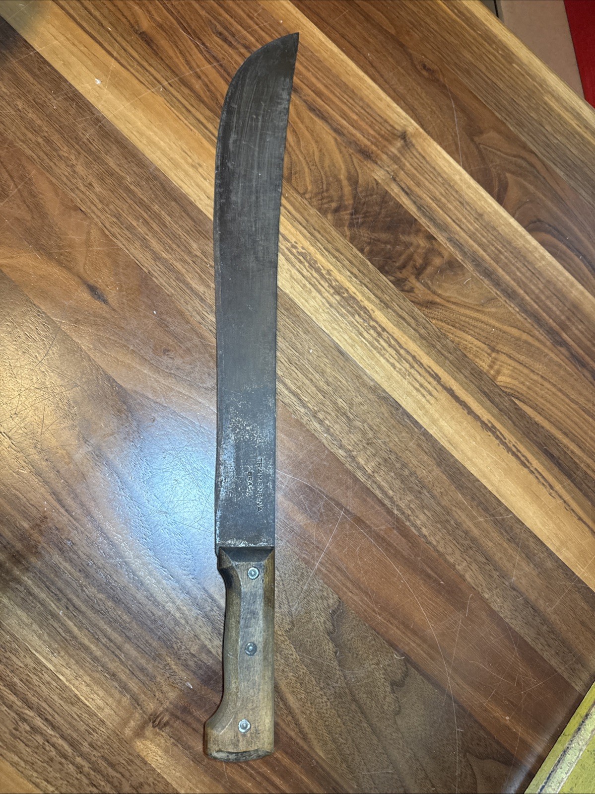 Vintage TRAMONTINA Made in Brazil Brasil MACHETE 18”