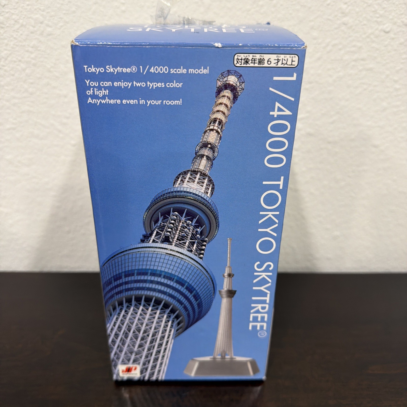 Rare Joy Palette 1/4000 Scale Model Tokyo SkyTree Lights Up Open box