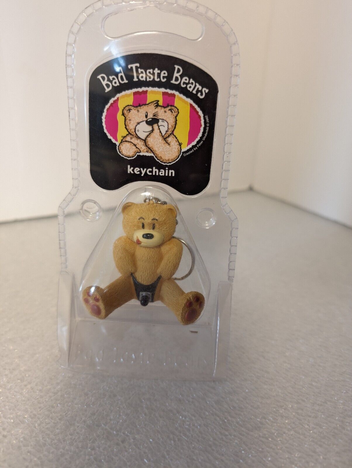 Bad Taste Bear Keychain Retired New Package 