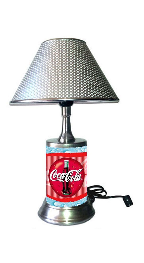Coca-Cola Lamp Table Lamp with Shade Desk Light Room Decor