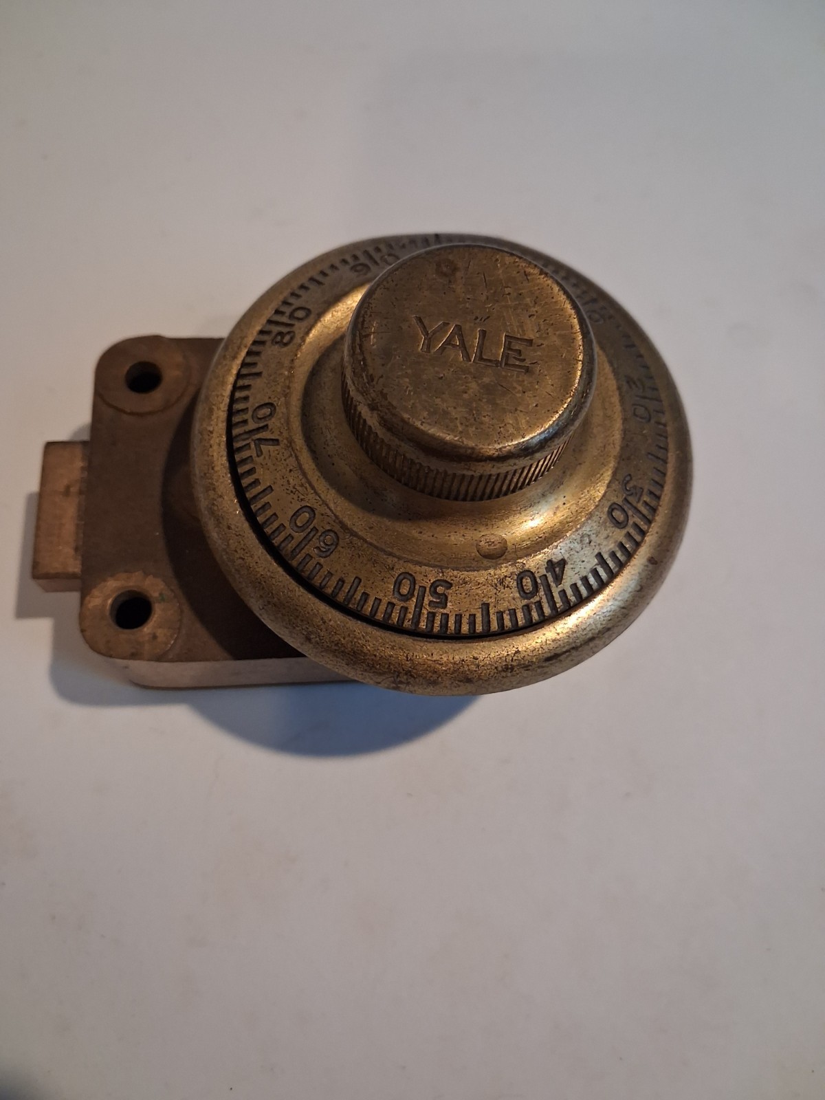 Vintage Yale safe lock