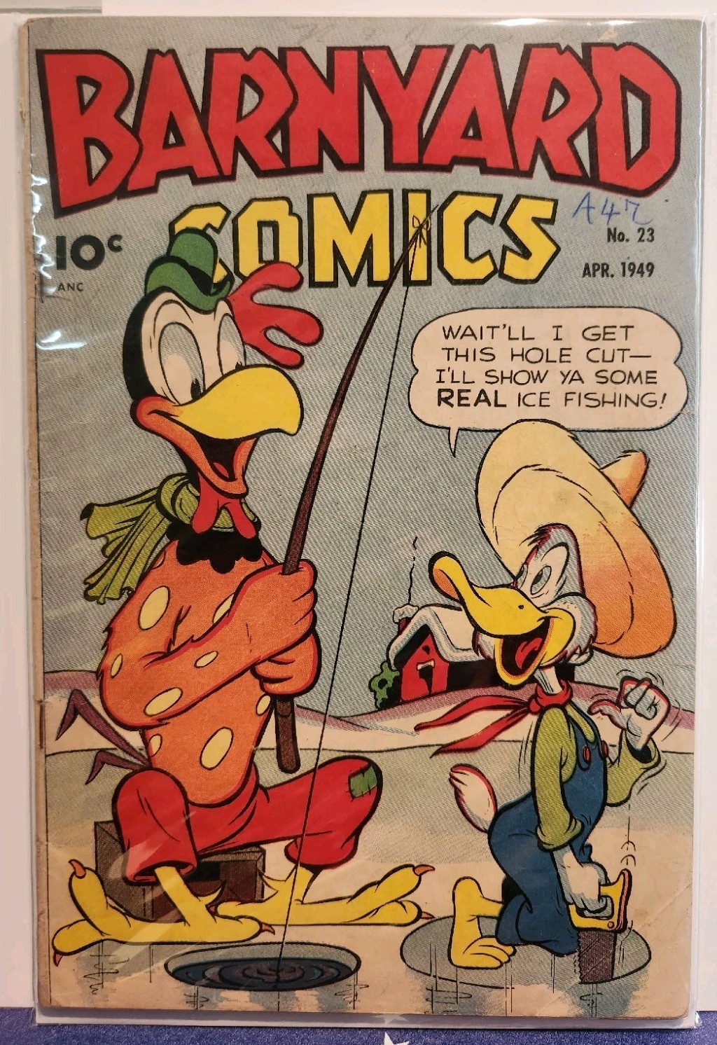 BARNYARD COMICS #23 Frank Frazetta Standard Comics 1949
