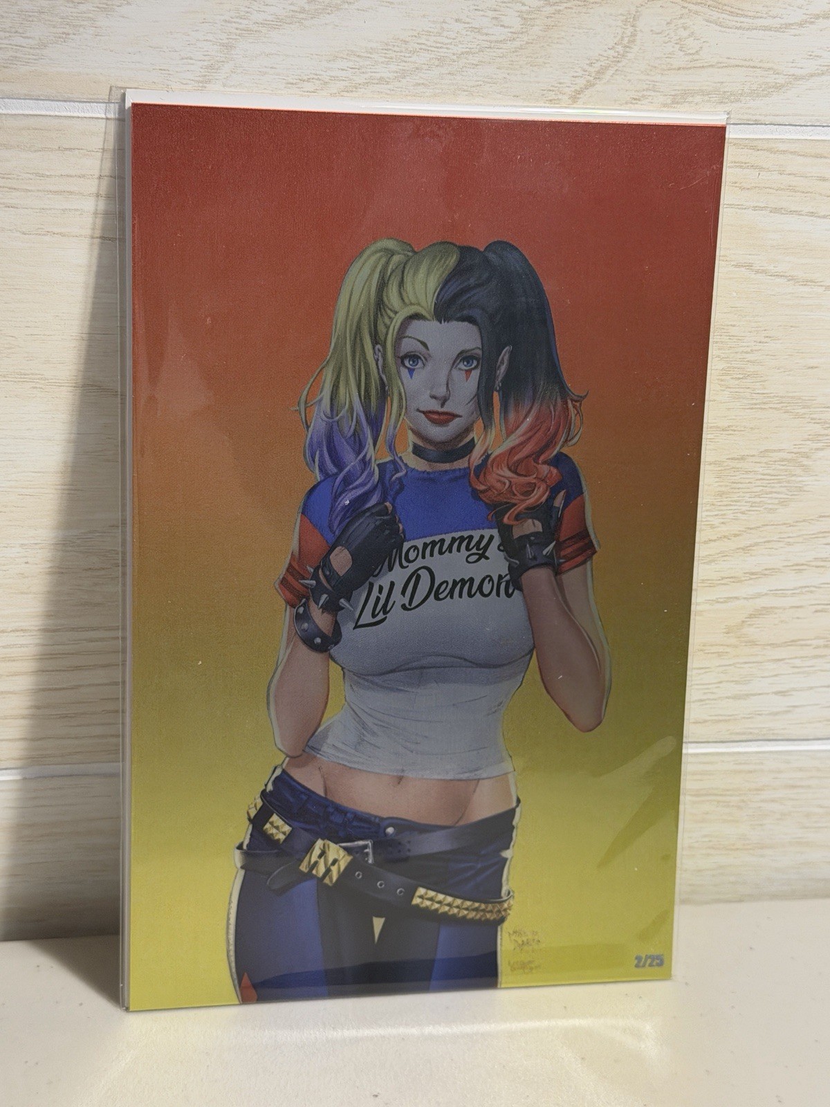 Hardlee Thinn- METAL Cover w/ Mike Debalfo Cover Art- MegaCon Exclusive; LTD 25