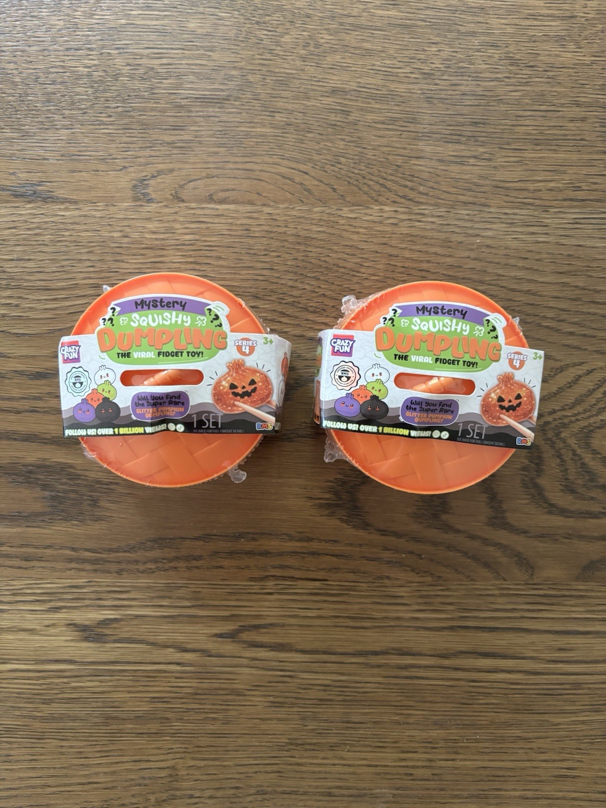 RMS Halloween Dumpling Series 4 Glitter Pumpkin CONFIRMED SEALED Lot Of 2