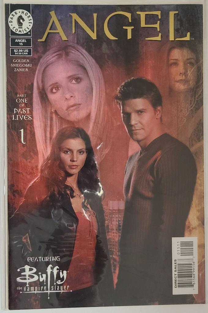 Buffy The Vampire Slayer Angel #1 Exclusive Gold Foil Comic Book NM