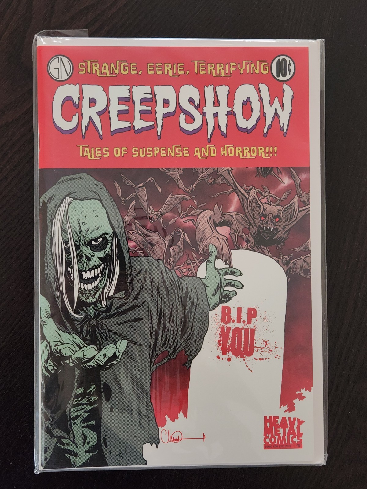 CREEPSHOW #0 COMIC BOOK UNSIGNED  Limited /100 SOLD OUT Heavy Metal SDCC 2019
