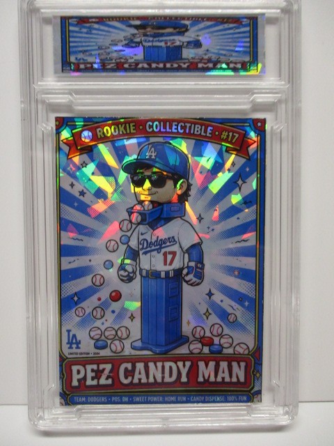 2026 Graded 9 SP/500 PEZ Candy Man Shohei Ohtani Refractor   ccv rc