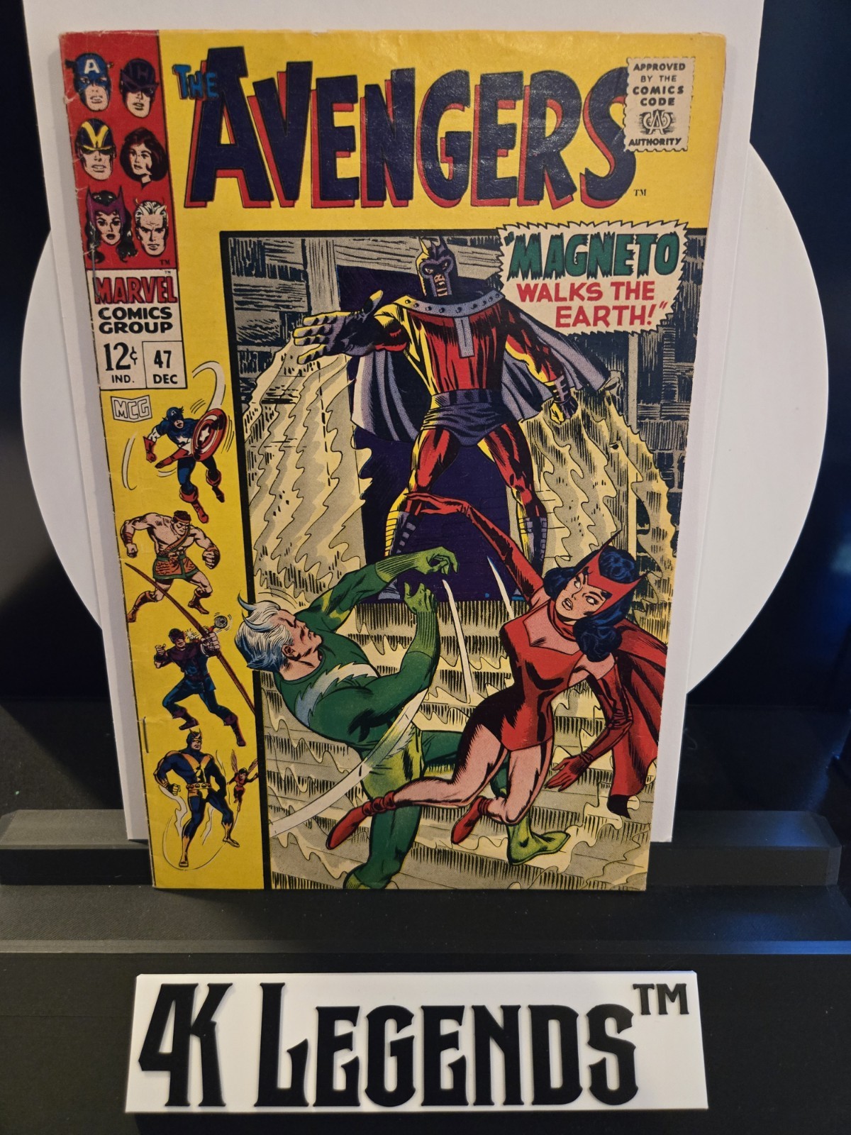 The Avengers #47 (Marvel Comics 1967) 🔑🔑 1st Dane Whitman (B01) The Avengers #47 (Marvel Comics 1967) 🔑🔑 1st Dane Whitman (B01)