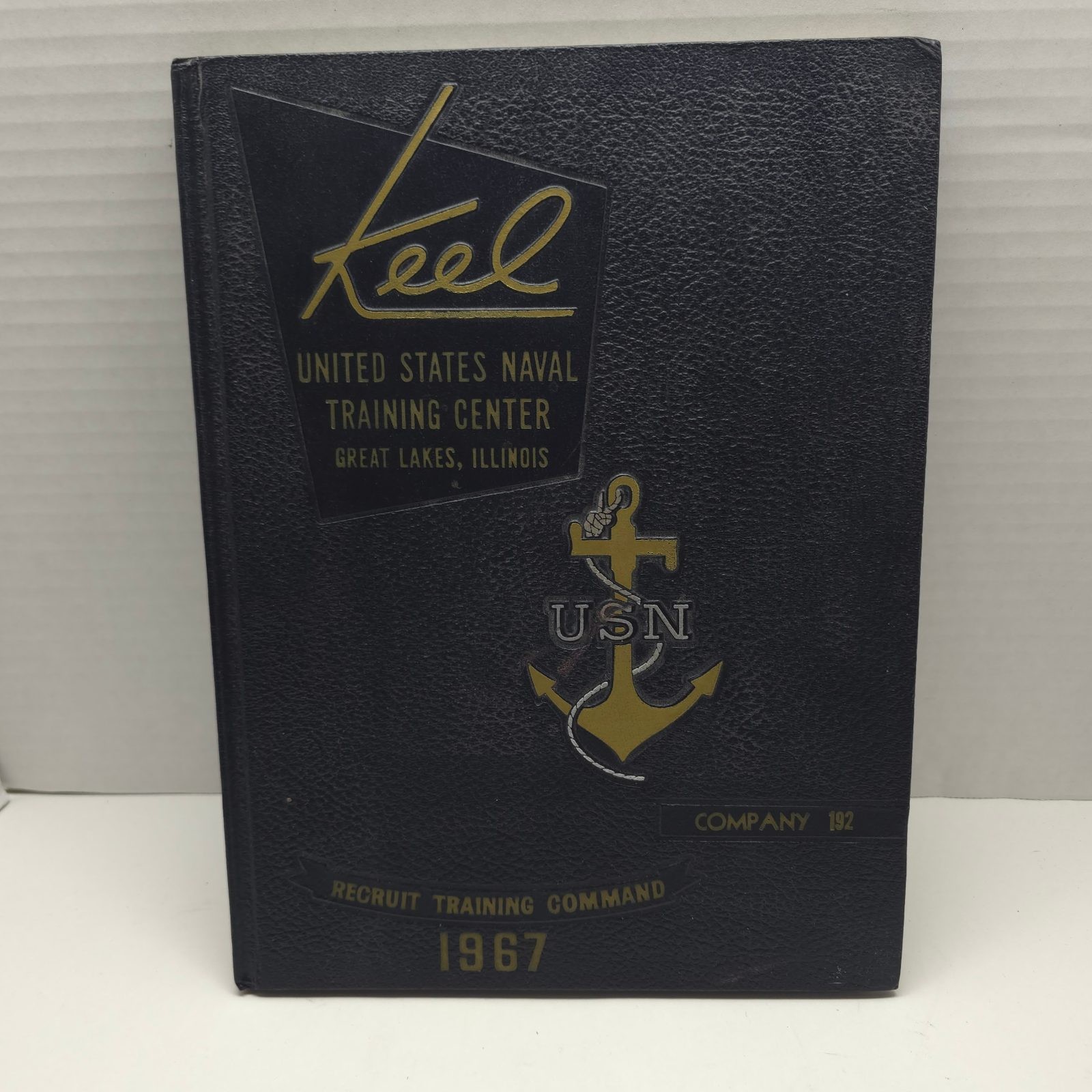 1967 Keel US Naval Training Center Great Lakes Yearbook Company 192
