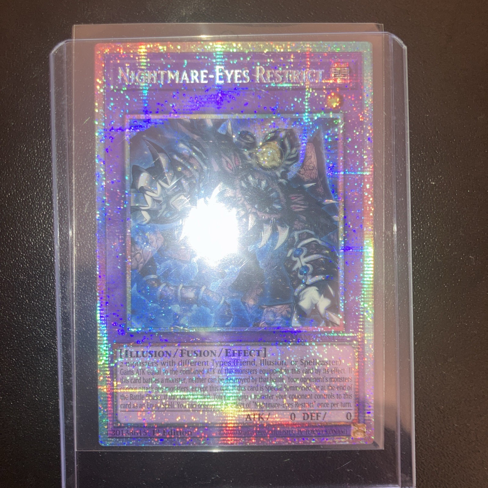 Nightmare-Eyes Restrict - MAMO-EN122 - Starlight Rare - 1st Edition - YuGiOh