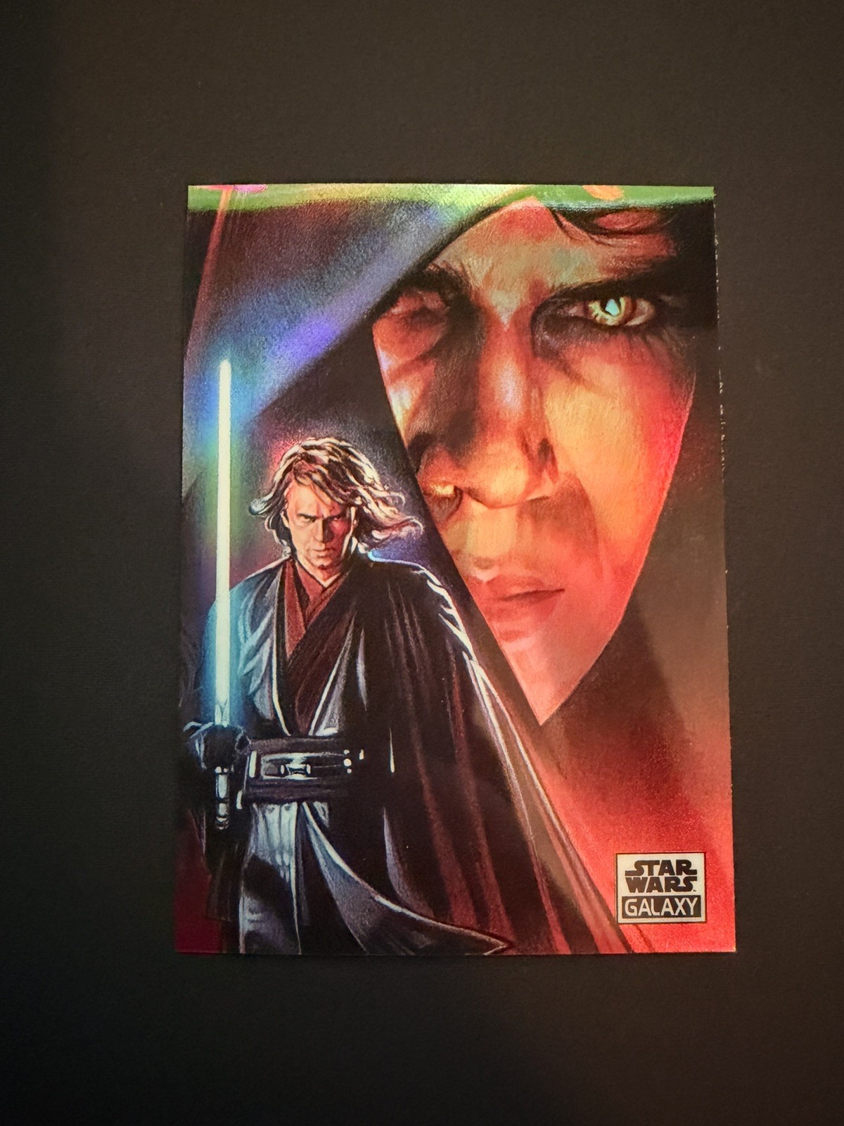 2021 Topps Chrome Star Wars Galaxy REFRACTOR #39 - Anakin Skywalker