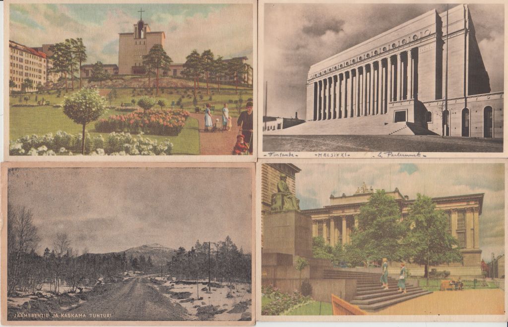 FINLAND SUOMI 34 Vintage Postcards Mostly Pre-1950 (L5932)