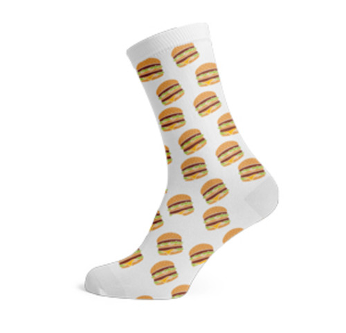 McDonald’s Big Mac Hamburger Pattern Socks - NEW