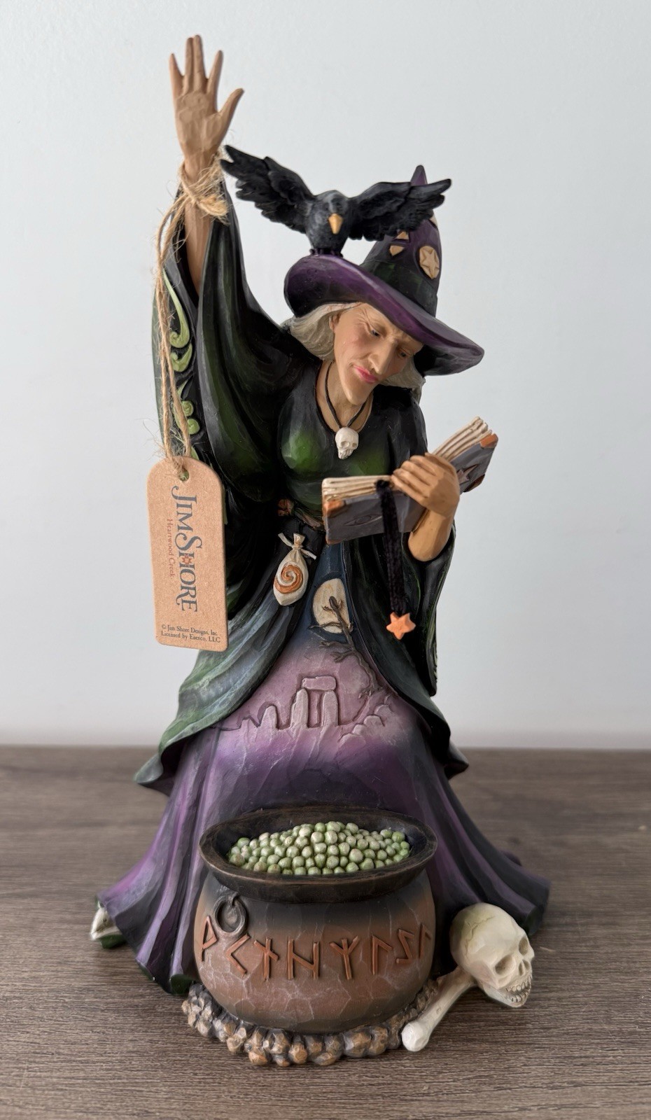 2020 Jim Shore Casting Trouble Witch with Cauldron NWT