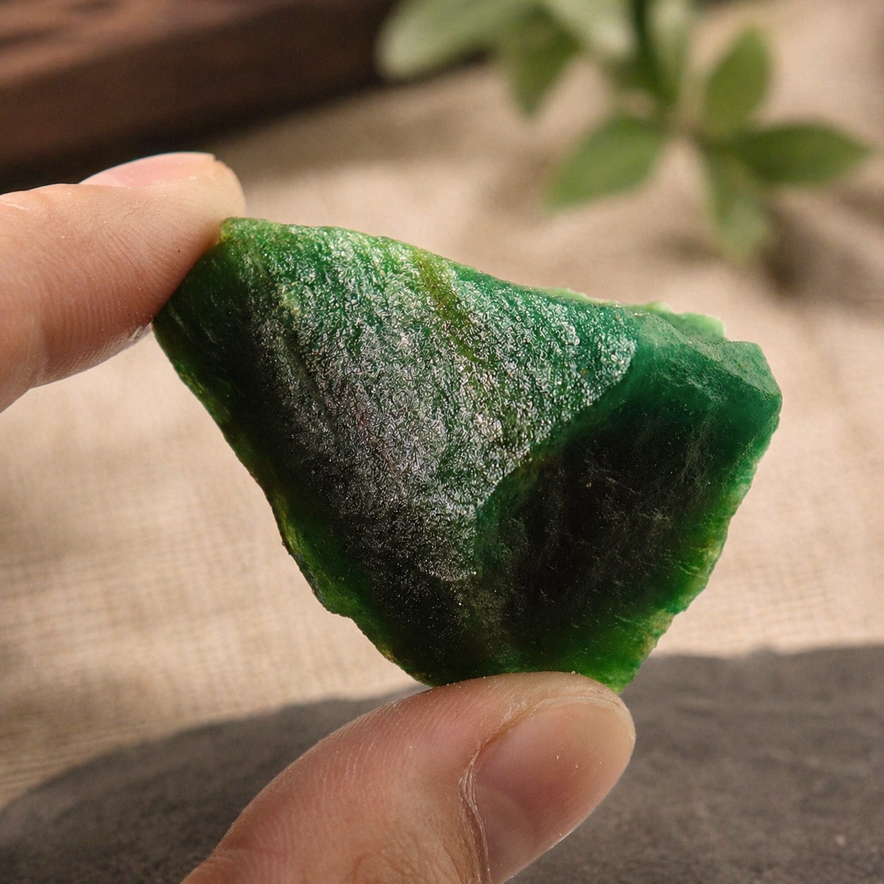 2PCS Raw Emerald Stone Grade A Natural Emerald from Brazil Mineral SpecimensGift