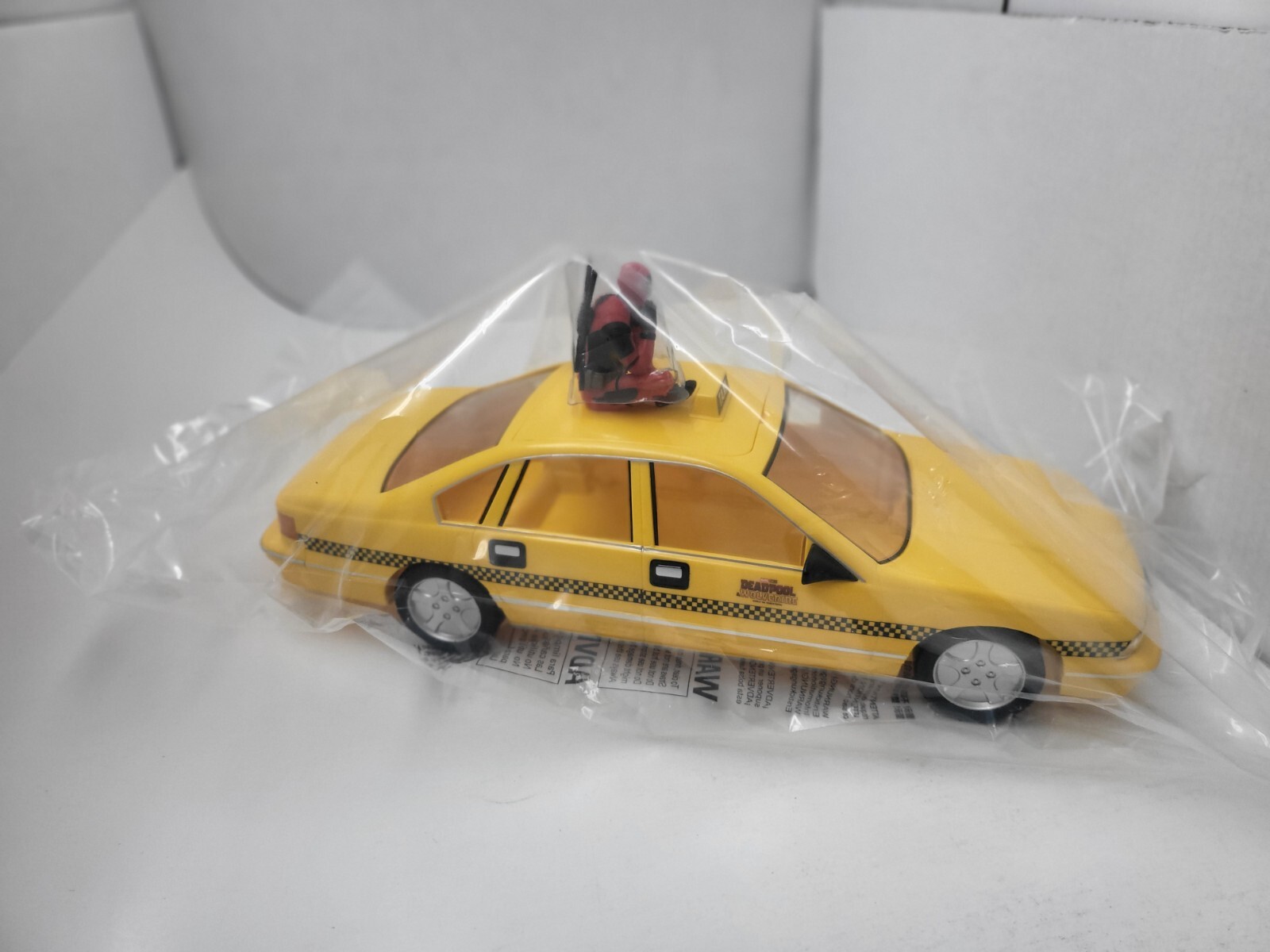 MINT SEALED NEW Deadpool & Wolverine Movie Taxi Popcorn Bucket Cinemark NEW