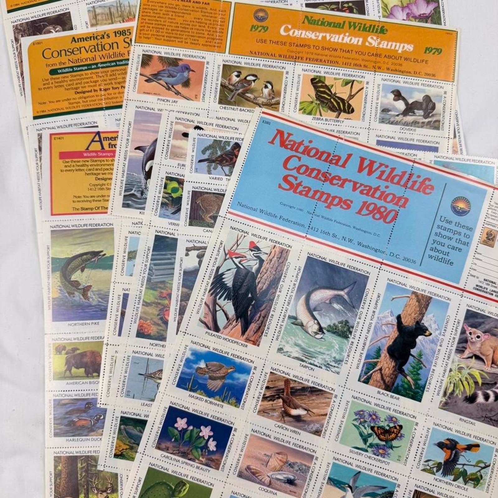 Vintage National Wildlife Federation Conservation \