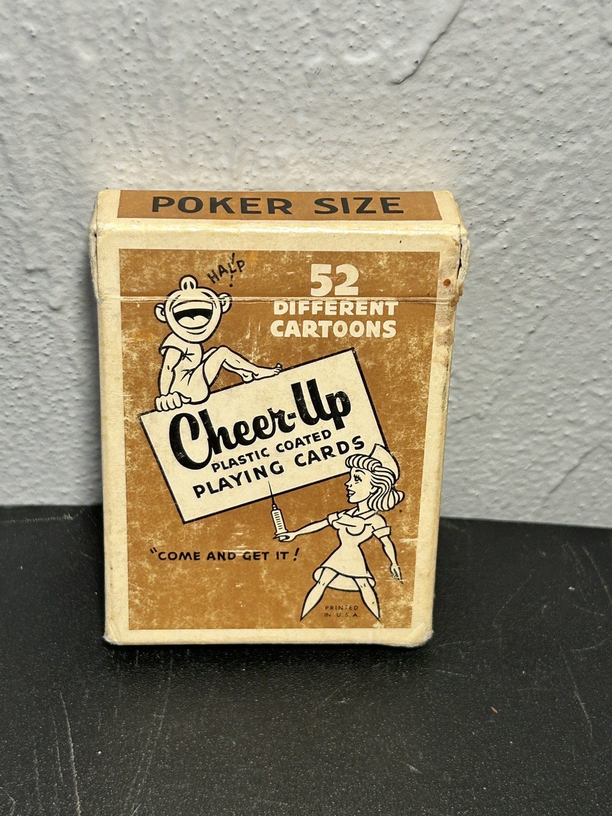 Vintage Stancraft Cheer-Up Playing Cards 52 Different Medical Humor Cartoons Vintage Stancraft Cheer-Up Playing Cards 52 Different Medical Humor Cartoons