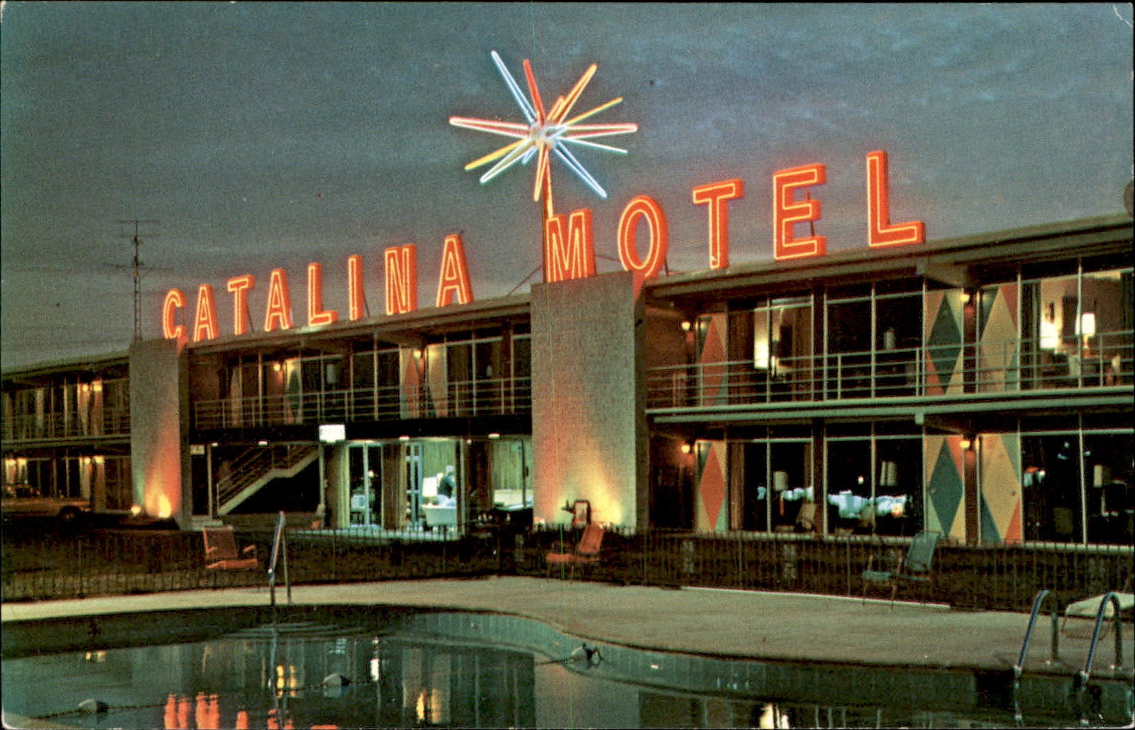 Lexington KY Catalina Motel c1950s-60s Vintage Postcard