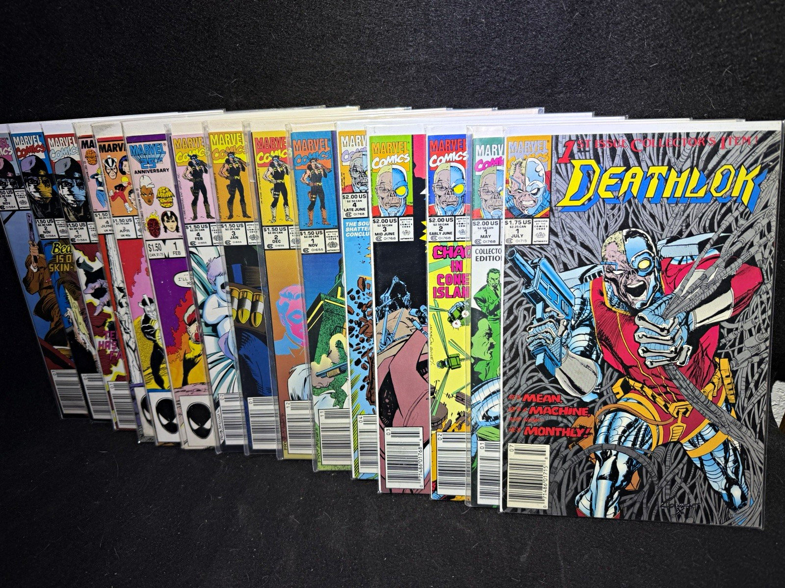 Marvel Comics 15 Book Lot Deathlok Darkman Nomad Fantastic Four vs X-Men