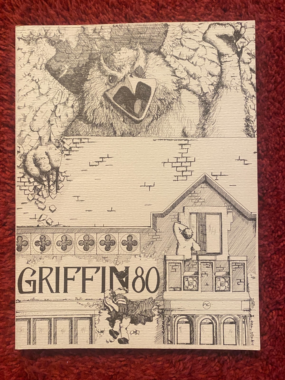 1979 - 1980 REED COLLEGE GRIFFIN Yearbook Portland, Oregon UNMARKED Paperback