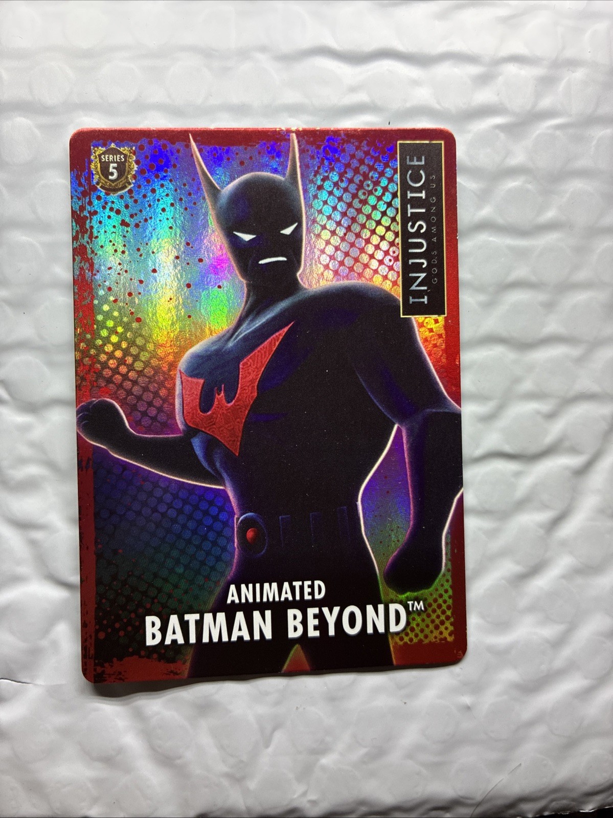 (NEW) Dc Injustice Arcade SERIES 5 FOIL MINT #59 BATMAN BEYOND ANIMATED RARE