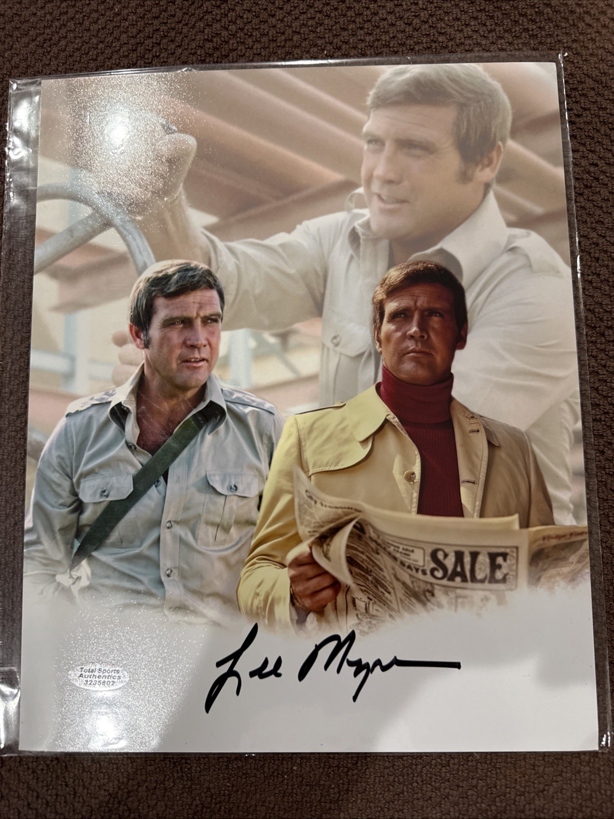 lee majors six million dollar man 8&10 Pic 