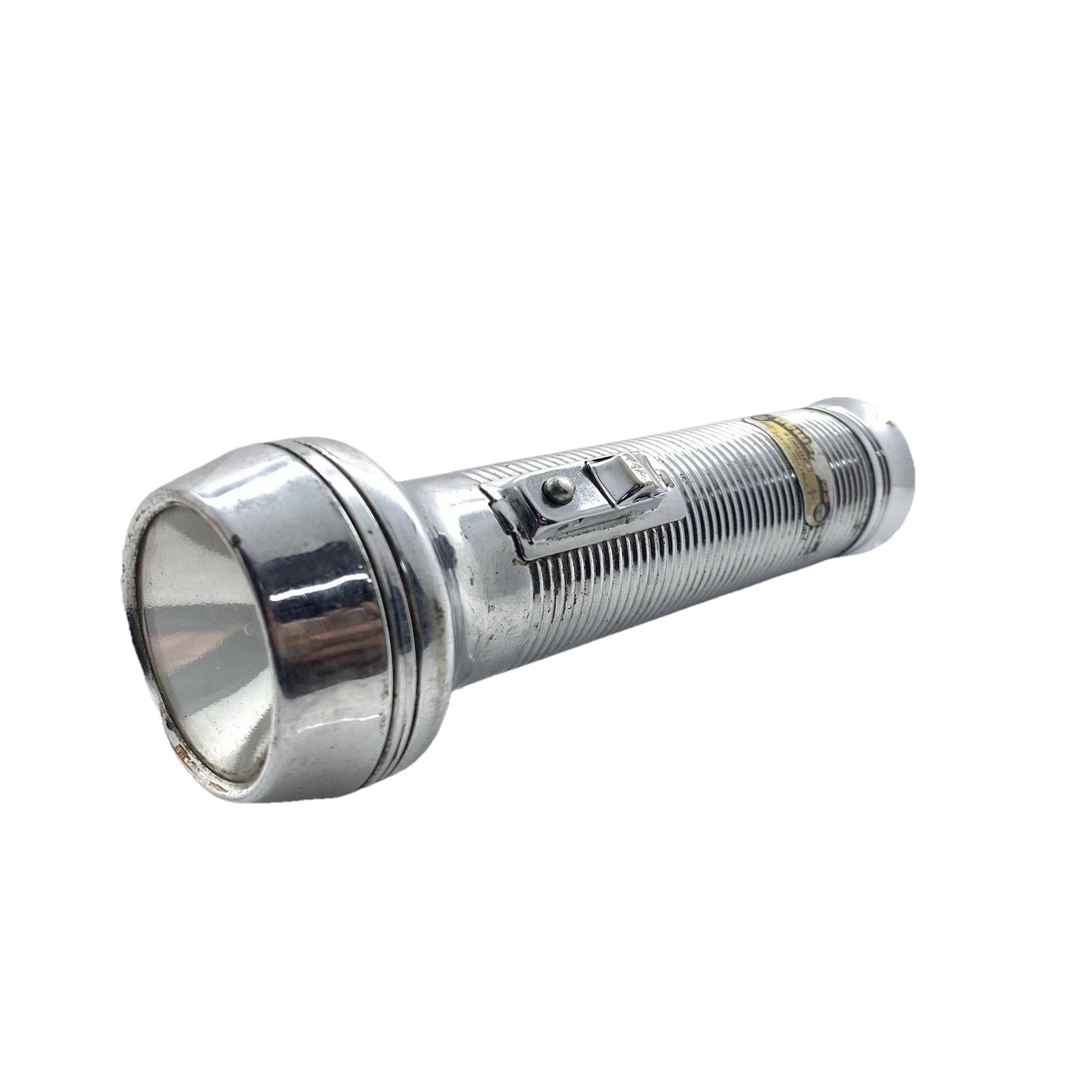 Vintage Metal Ray-O-Vac Sportsman Trade Mark Flashlight Made in the USA 