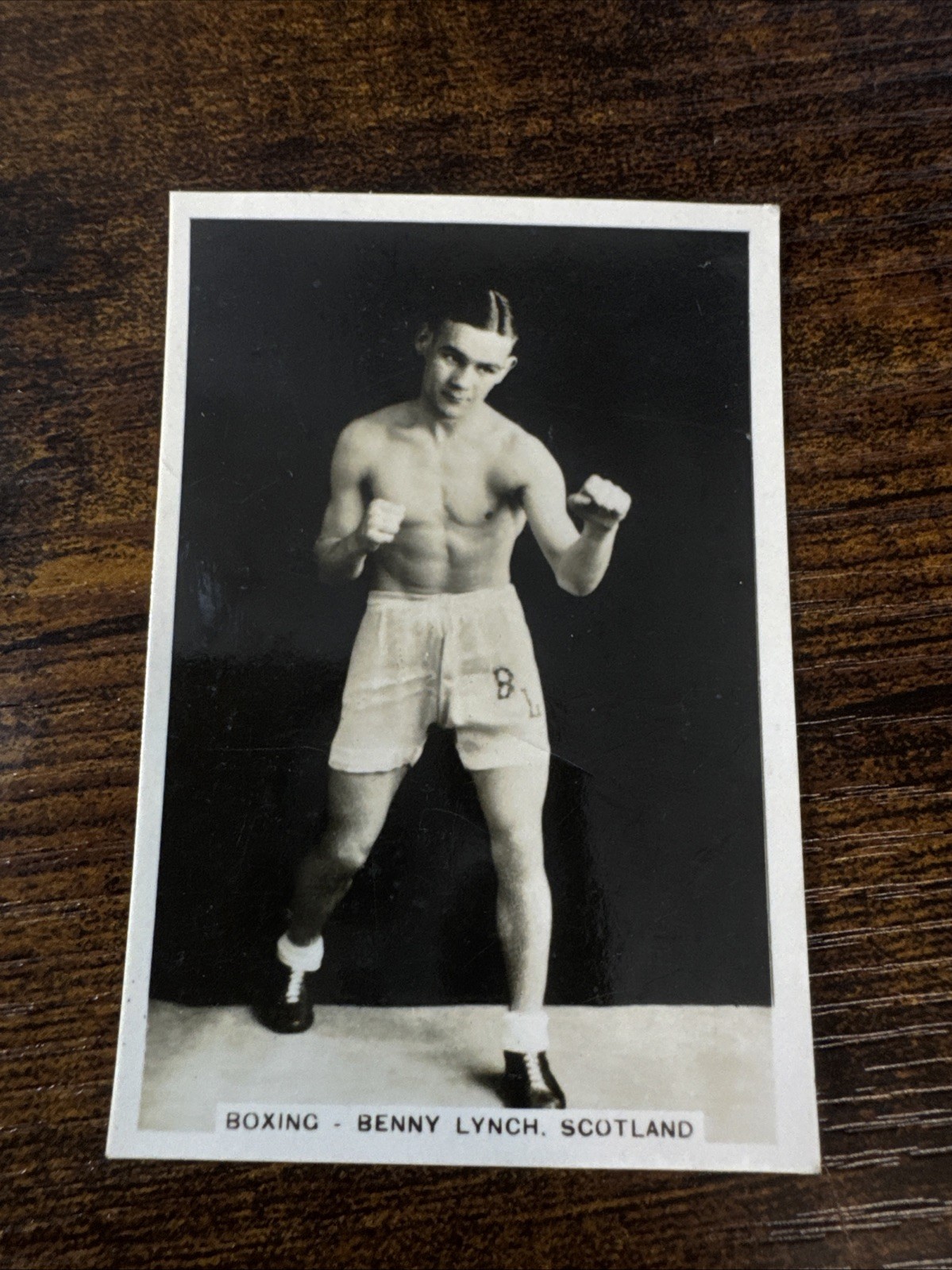 1935 J.A. Pattreiouex Sporting Events & Stars #49 BENNY LYNCH Boxing