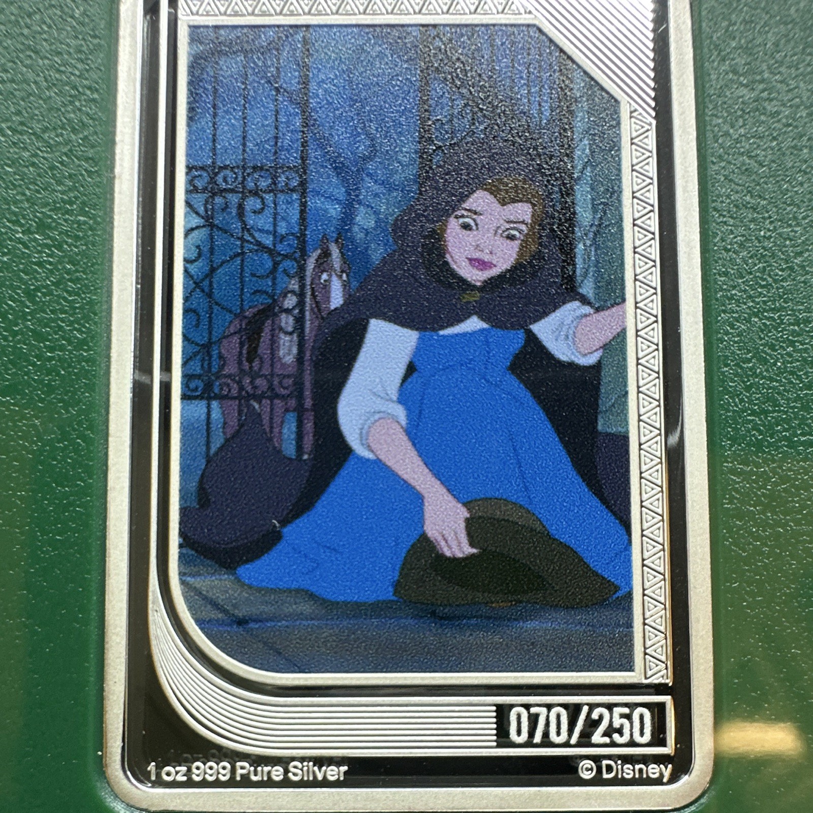 agoro Beauty and the Beast 2025 1 oz .999 Silver $2 Coin 070/250
