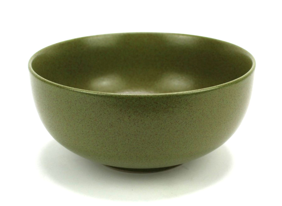 Vintage Lindt Stymeist Craftsworks Sage Green Tea Round Serving Bowl 8\