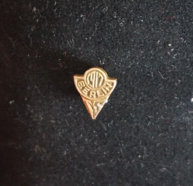 Antique Berlin TS 1917 Lapel Pin Tie Tack Antique Berlin TS 1917 Lapel Pin Tie Tack