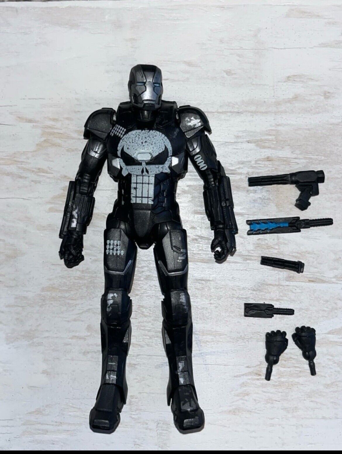 Marvel Legends The Punisher War Machine 80th Anniversary Action Figure Loose NC